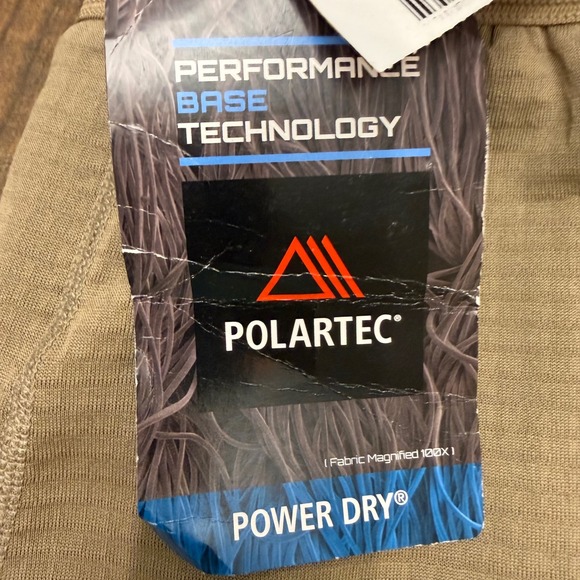 Peckham Polartec Power Dry Gen III Level 2 Mid Weight Thermal Drawers Mens M-RG - Picture 3 of 5